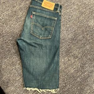Levi 510 skinny  👖 shorts, w31, light blue wash